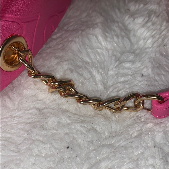 Juicy Couture Pink Hobo Shoulder Bag with Heart Clasp - Picture 10 of 10